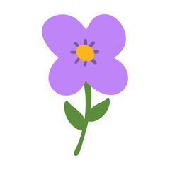 Hand Drawn Spring Flower