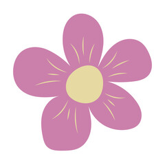 Fototapeta premium Hand Drawn Spring Flower