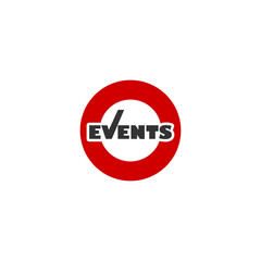 Events icon isolated on transparent background