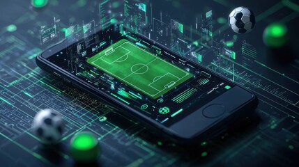 The future of football betting with an innovative mobile system