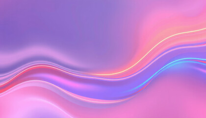 Naklejka premium vibrant fluid background with soft pink and blue waves creating dreamy atmosphere. Ideal for design projects and digital art