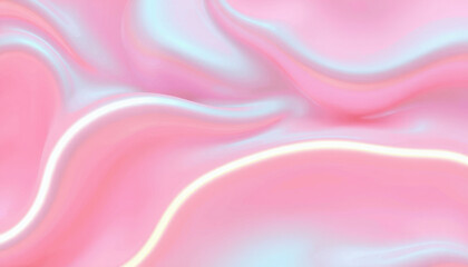 Obraz premium soft, fluid background in pastel pink and blue hues, creating dreamy and serene atmosphere. Ideal for various design projects