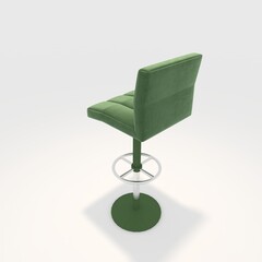 3d render bar stool design element. Furniture Collection