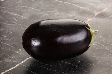 Ripe tasty natural organic eggplant