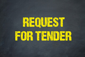 Request for Tender	