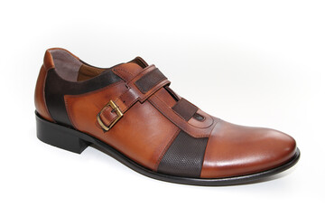Men's shoe models side shots unbranded