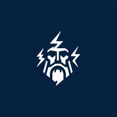 Thunder zeus logo © Fajarhidayah11