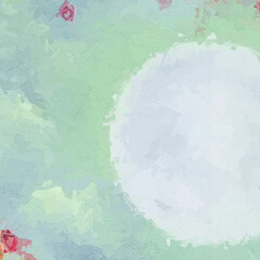 Oil paintings and various flowers such as roses, peonies, cats, and dogs are beautiful and stunning