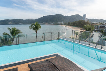 swimming pool by the sea