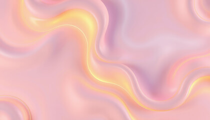 Soft fluid colors blend seamlessly in gentle wave pattern, creating serene and calming background. pastel hues evoke sense of tranquility and warmth
