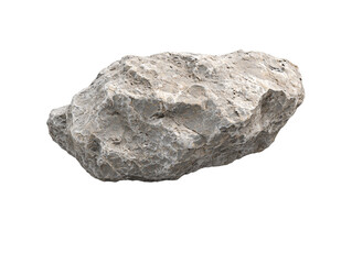 a rock on a white background