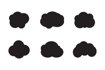 cloud vector. symbol, sign icon