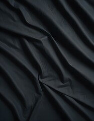 Obraz premium dark cotton smooth finished textile macro pattern closeup drapery macro