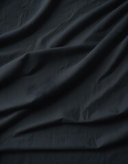 Obraz premium dark cotton smooth finished textile macro pattern closeup drapery macro