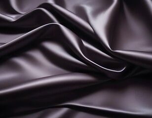 Obraz premium dark cotton smooth finished textile macro pattern closeup drapery macro