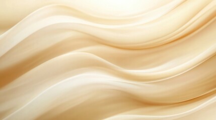 Fototapeta premium Abstract blur, soft focus, blinking light beige background with horizontal copy space