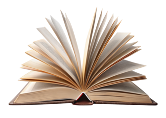 Book on a transparent background.