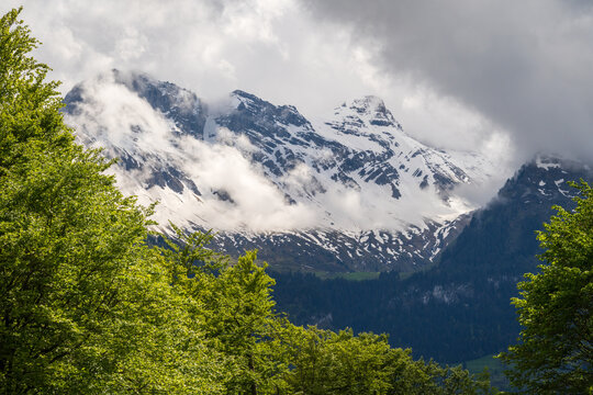 Interlaken-Oberhasli District, on the northern edge of the Bernese Alps