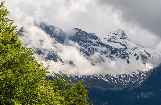 Interlaken-Oberhasli District, on the northern edge of the Bernese Alps