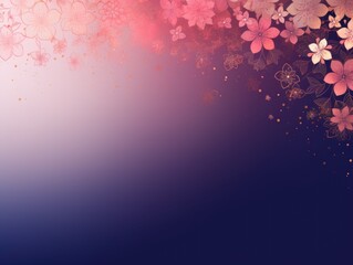 Abstract purple red background with subtle flowers rangoli pattern