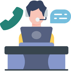 Tech Support Call Icon