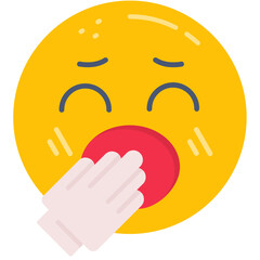 Yawning Face Icon