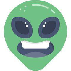 Alien Face Icon