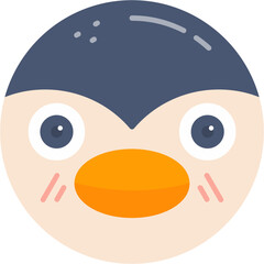 Penguin Face Icon