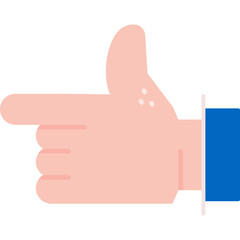 Backhand Index Pointing Left Icon