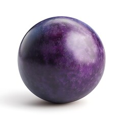 Fototapeta premium Acai isolated on a with a white background