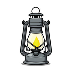 A Lantern Vector Illustration