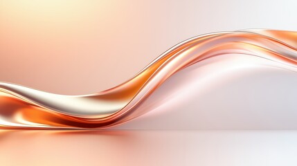 Obraz premium A luxurious rose gold background with a metallic sheen, perfect for creating elegant visuals for weddings, branding, or high-end marketing materials.