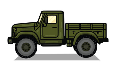A Truck Vector Illustration