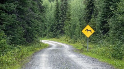 Winding Road Through Lush Green Forest Landscape