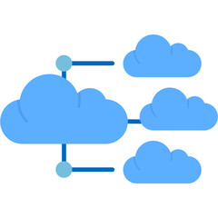 Multi-Cloud Icon