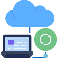 Cloud Optimization Icon