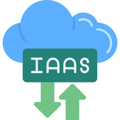 Cloud IaaS Icon