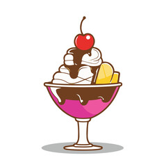 Ice-cream Vector Illustration