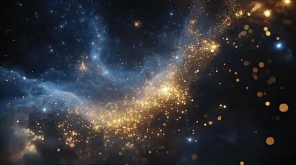 Obraz premium Cosmic Art with Stars and Nebulae in High Resolution