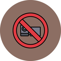 No recording Icon