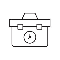 Work experience icon. isolated vector icon.