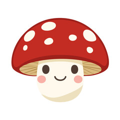 Fototapeta premium cute mushroom