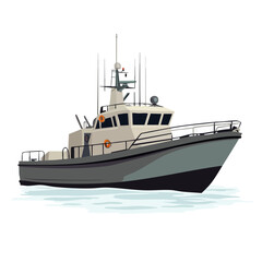 Obraz premium patrol boat