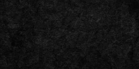 Fototapeta premium Abstract design with grunge black and white background . Old cement wall . scary dark texture of old paper parchment and .decorative plaster or concrete with vignette paper texture design .Dark wall 