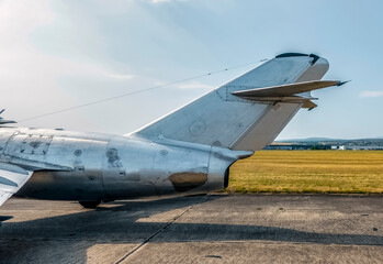 Mig-15 one of the first successful jet fighters with a swept win