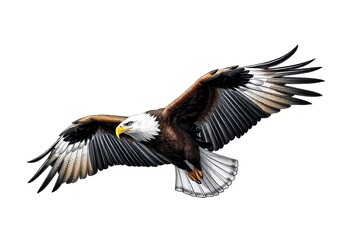 Obraz premium eagle in flight