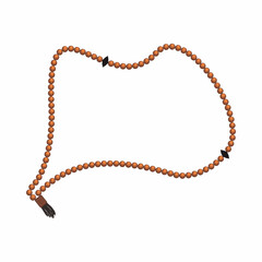 Ninety-nine prayer beads for Moslem tools of dhikr.