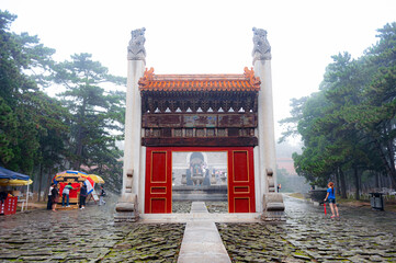 Chinese Ancient Architecture - Architectural Sculptures of Qingdongling in Zunhua City, Hebei Province