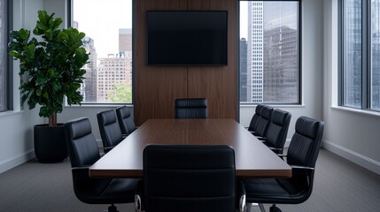 Professional Meeting Room with Modern Design