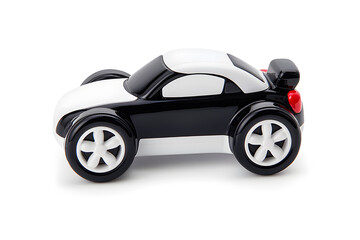 Vintage Tin Toy Car, Isolated without Background